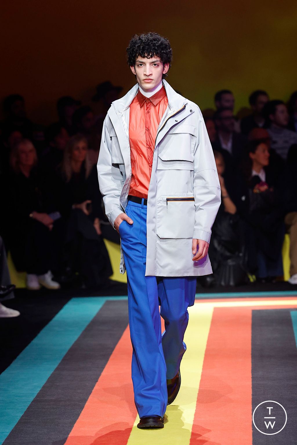 Fashion Week Milan Fall/Winter 2025 look 12 from the K-WAY collection 男装