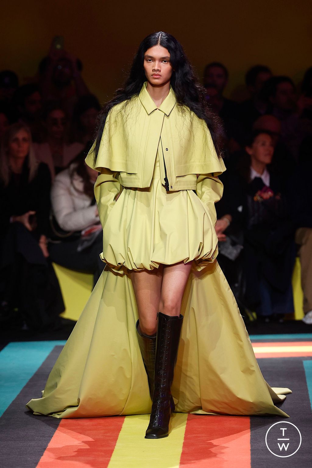 Fashion Week Milan Fall/Winter 2025 look 21 from the K-WAY collection 女装