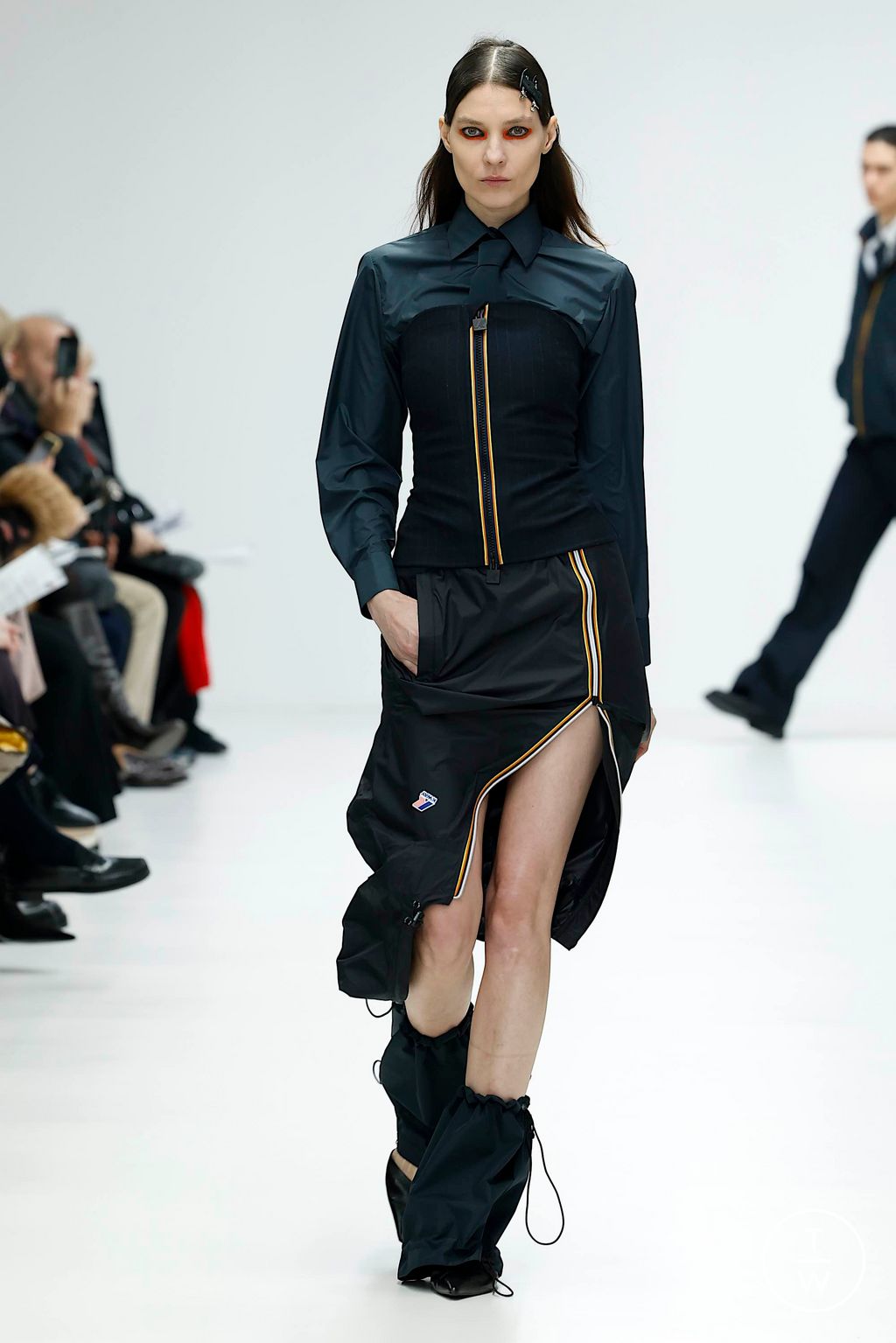 Fashion Week Milan Fall/Winter 2024 look 1 de la collection K-WAY R&D menswear