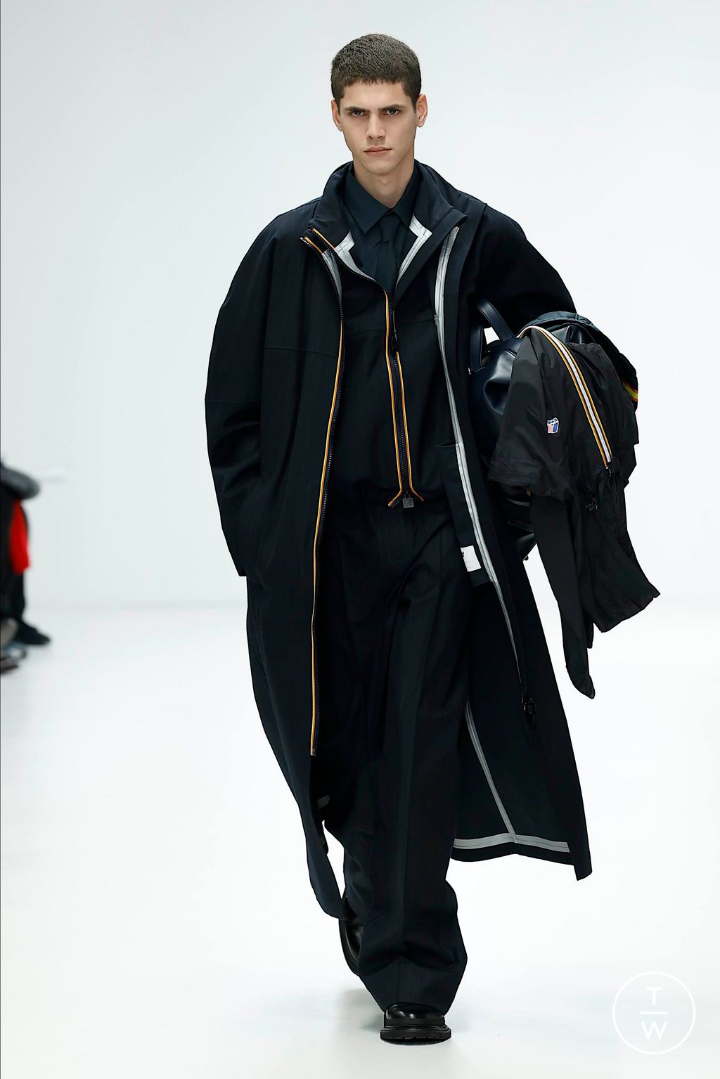Fashion Week Milan Fall/Winter 2024 look 3 from the K-WAY R&D collection menswear