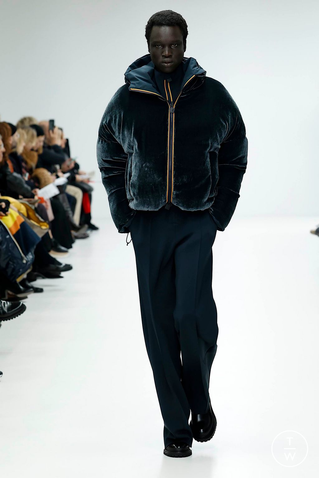 Fashion Week Milan Fall/Winter 2024 look 6 from the K-WAY R&D collection menswear