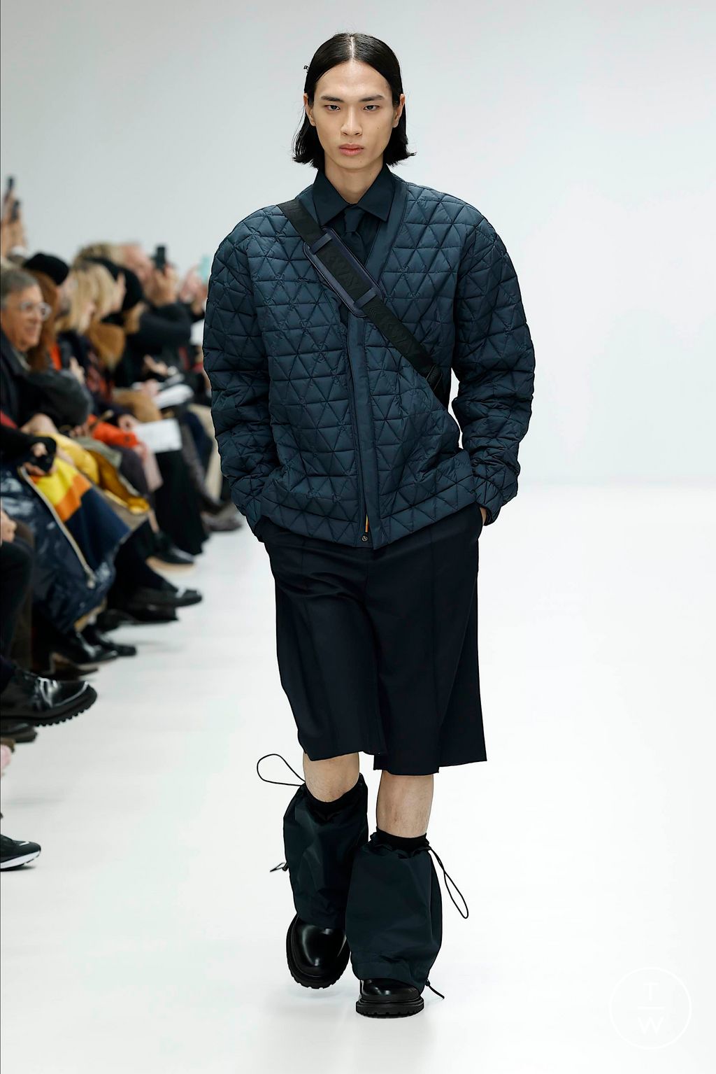 Fashion Week Milan Fall/Winter 2024 look 11 from the K-WAY R&D collection 男装