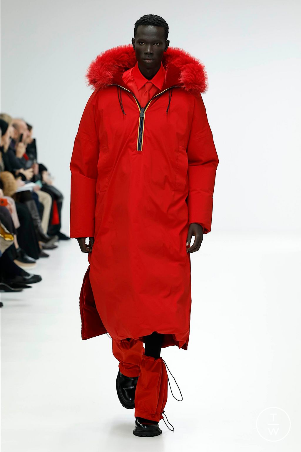 Fashion Week Milan Fall/Winter 2024 look 26 from the K-WAY R&D collection menswear