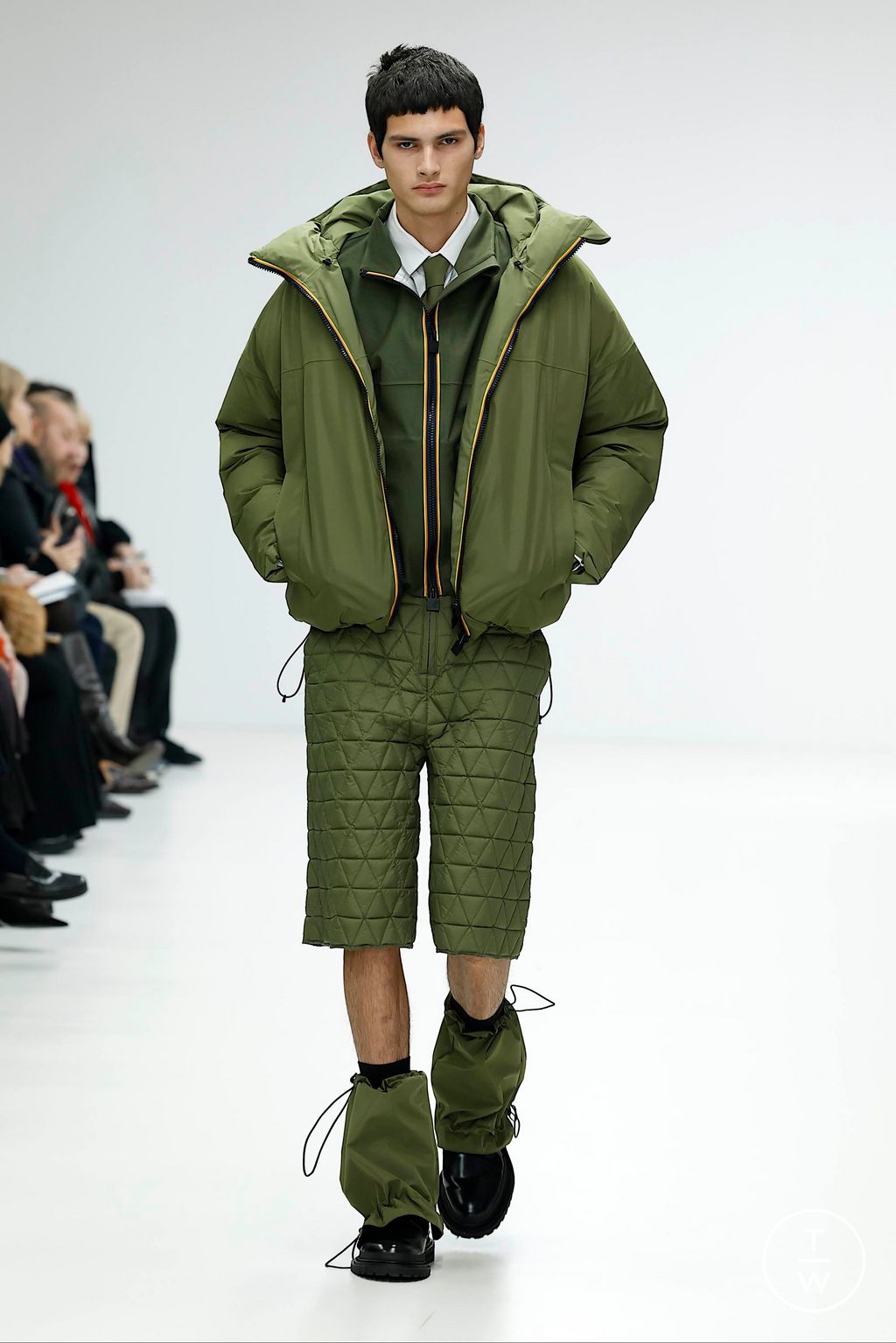Fashion Week Milan Fall/Winter 2024 look 30 from the K-WAY R&D collection menswear