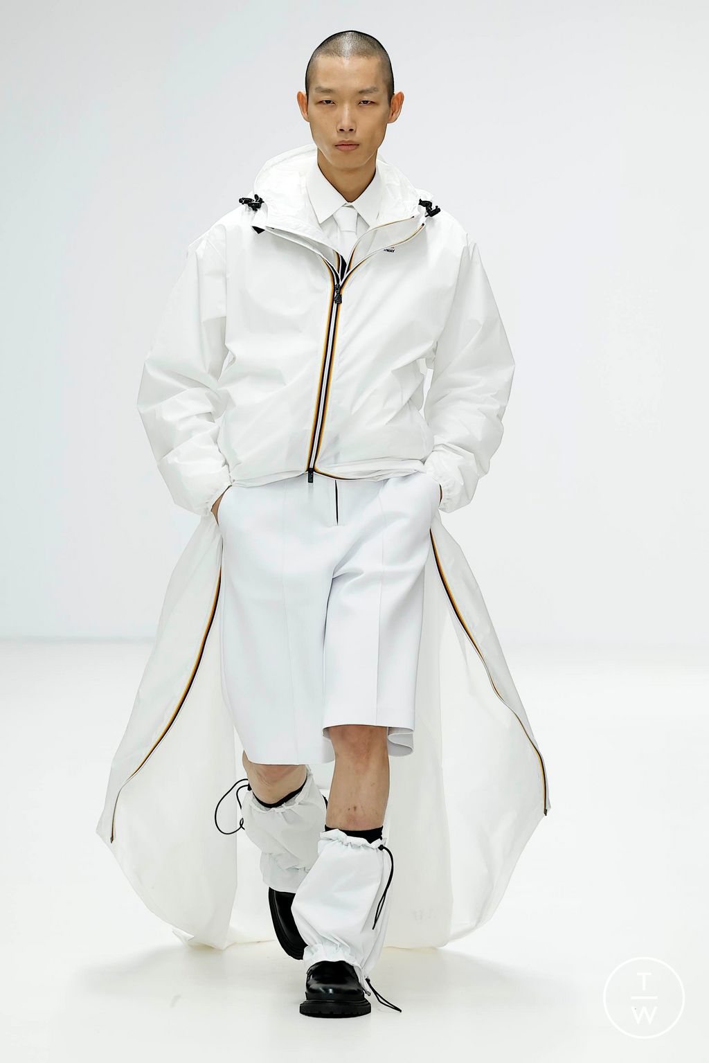 Fashion Week Milan Fall/Winter 2024 look 46 from the K-WAY R&D collection 男装