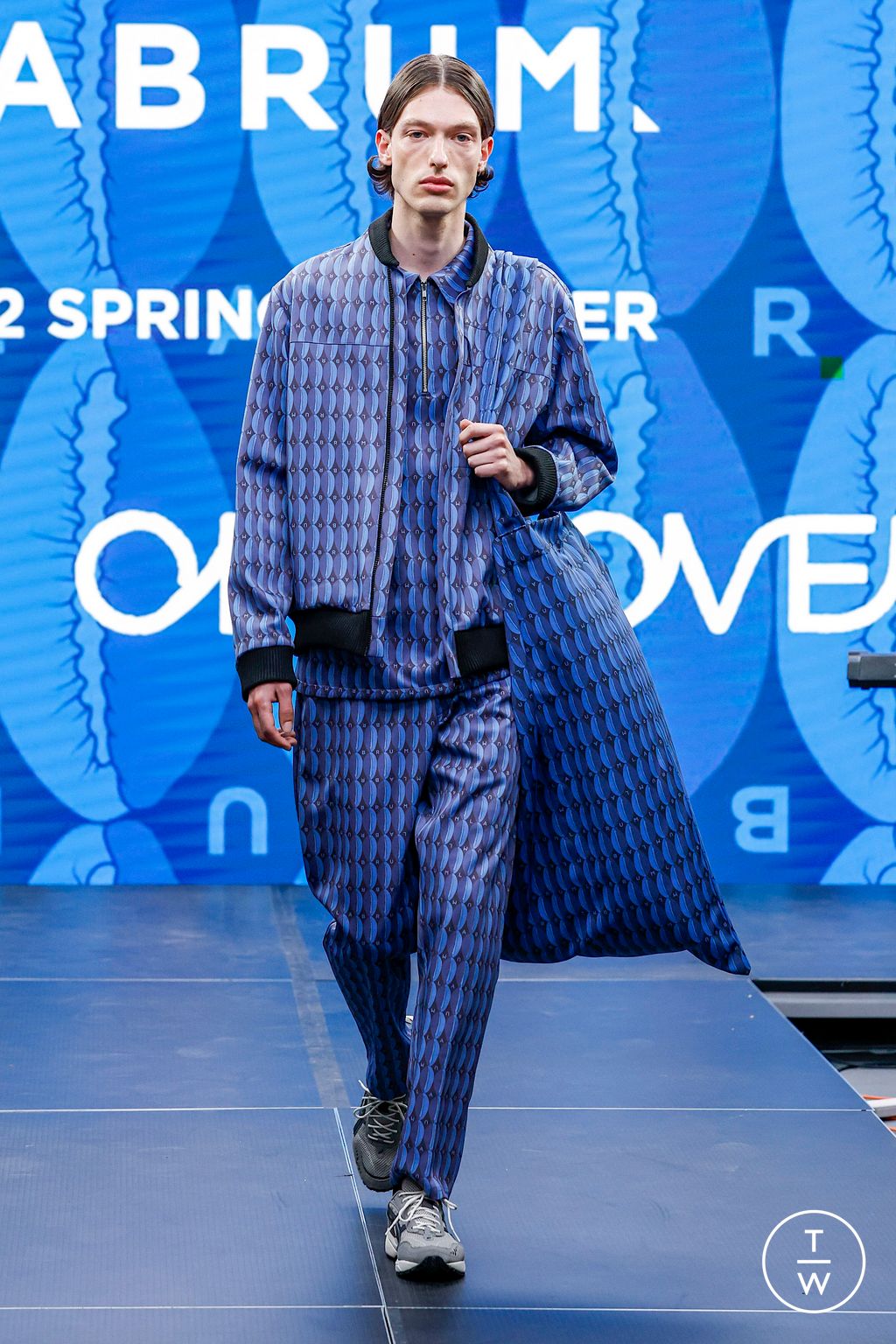 Fashion Week London Spring/Summer 2023 look 7 from the Labrum London collection menswear