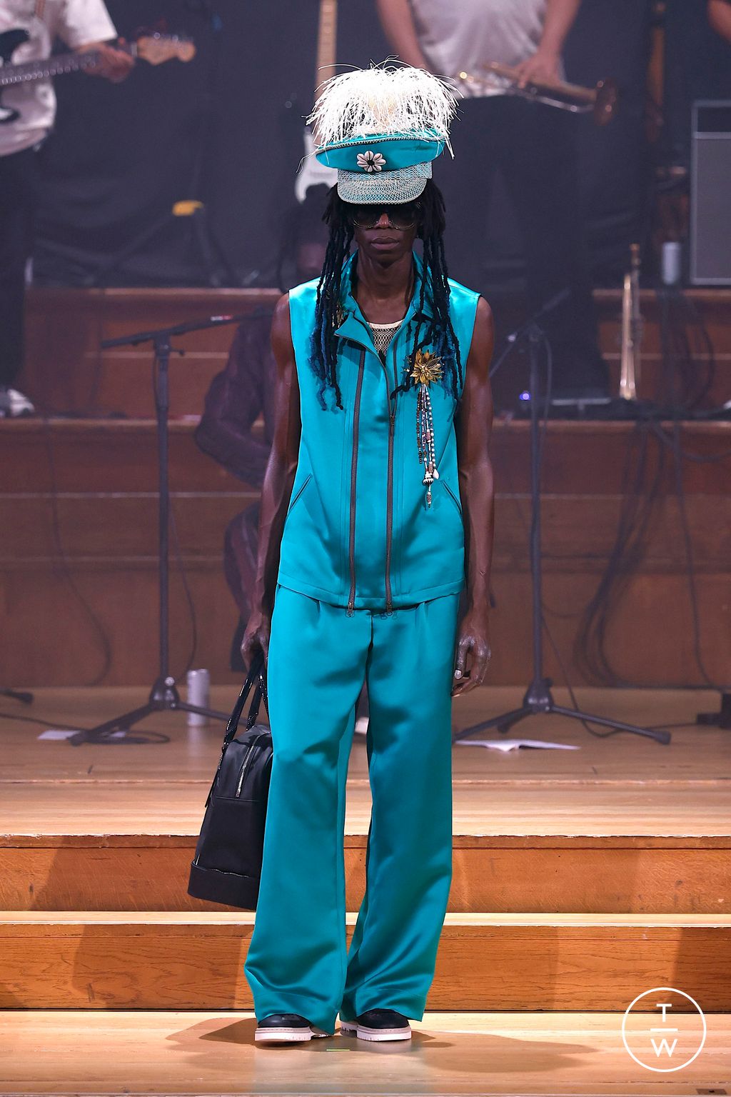 Fashion Week London Spring/Summer 2026 look 3 from the Labrum London collection womenswear