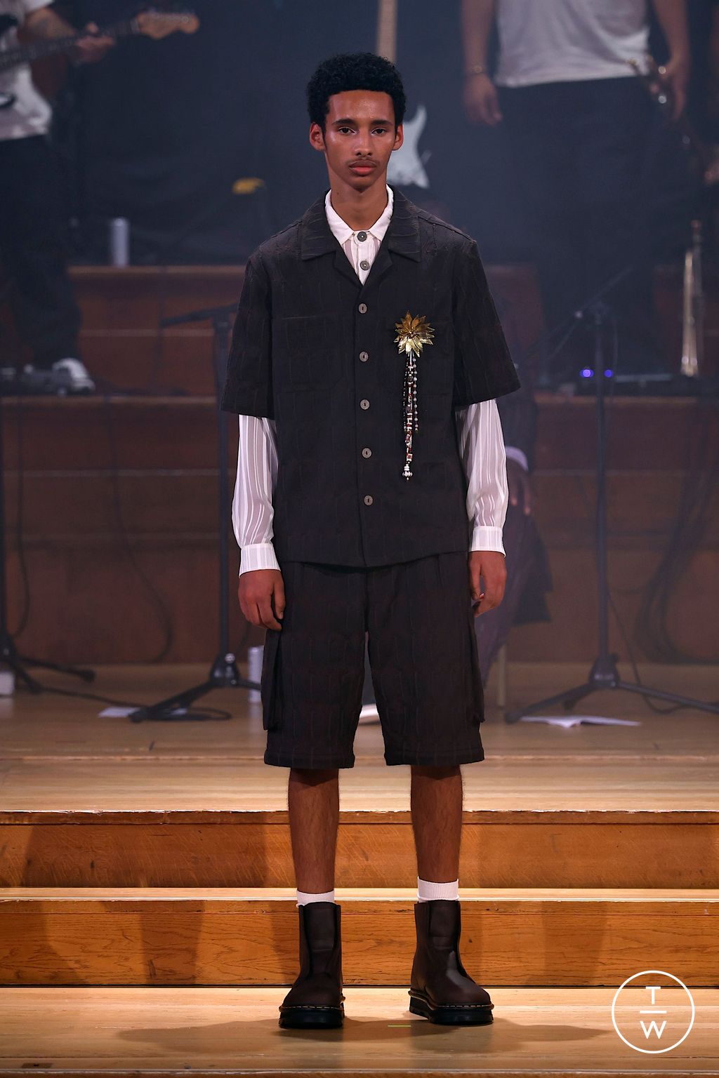 Fashion Week London Spring/Summer 2026 look 14 from the Labrum London collection womenswear