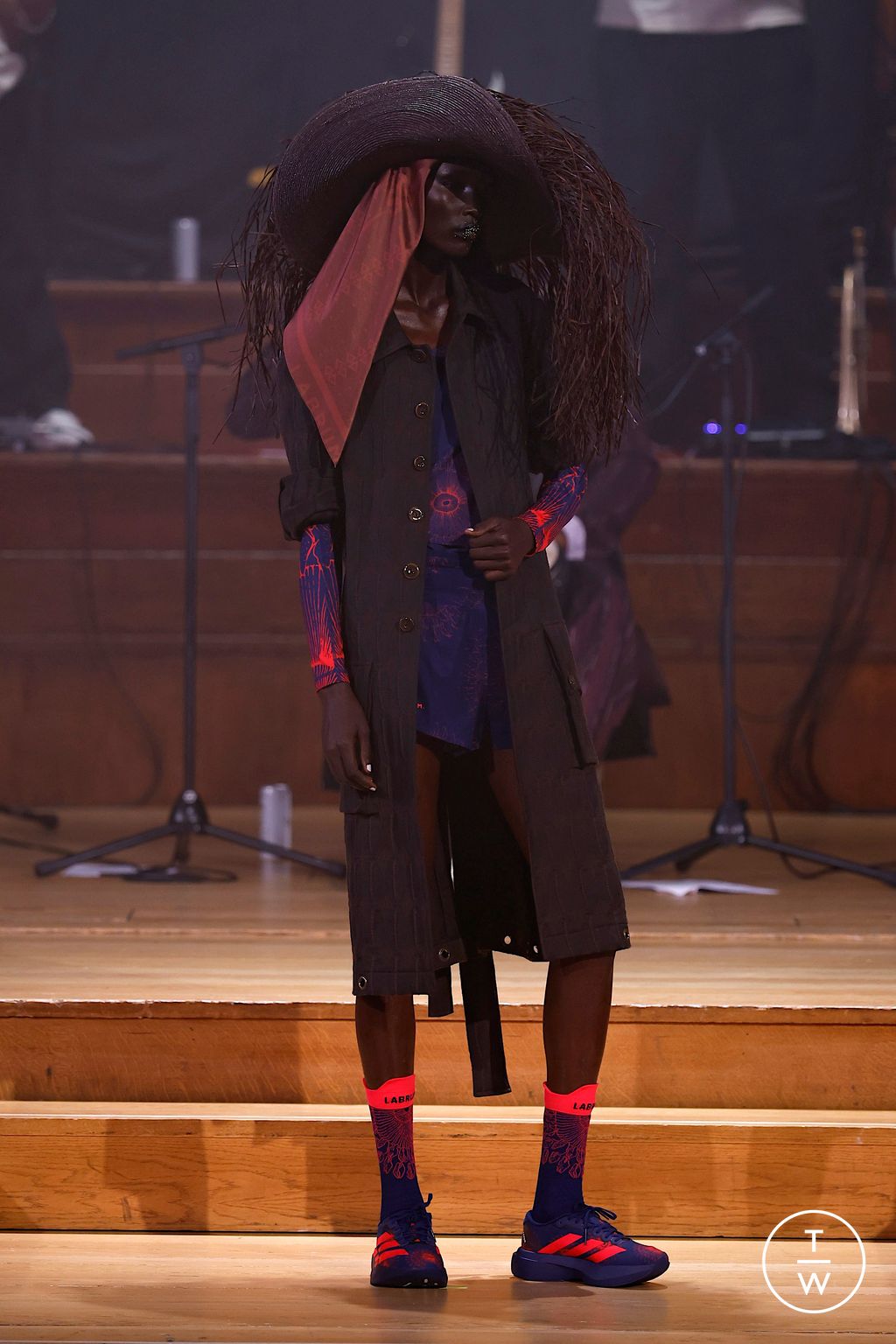 Fashion Week London Spring/Summer 2026 look 24 from the Labrum London collection womenswear