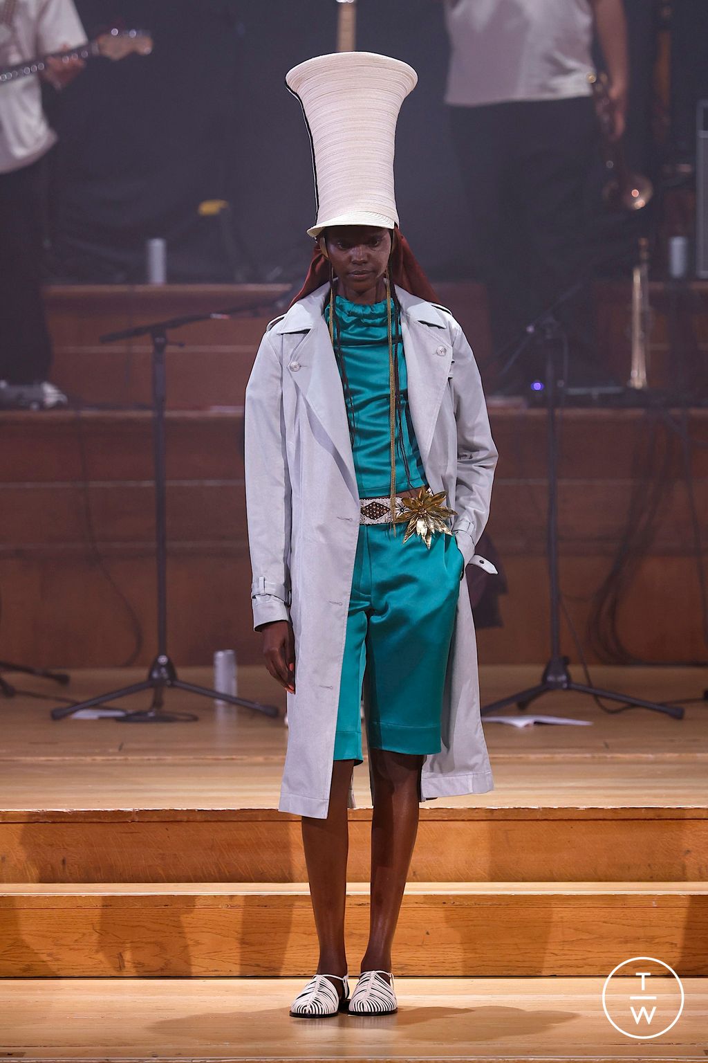 Fashion Week London Spring/Summer 2026 look 34 from the Labrum London collection 女装