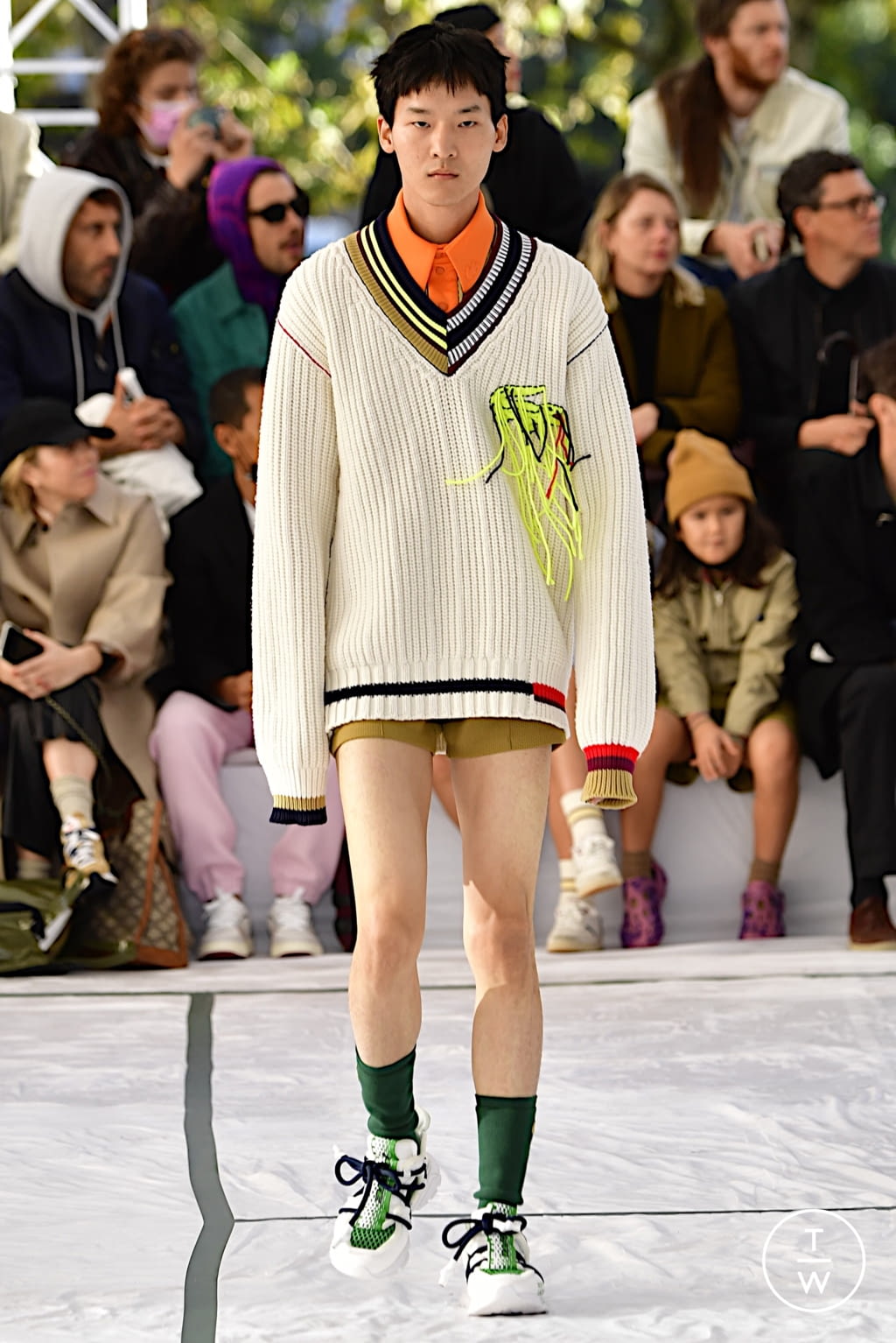 Fashion Week Paris Spring/Summer 2022 look 33 from the Lacoste collection 女装