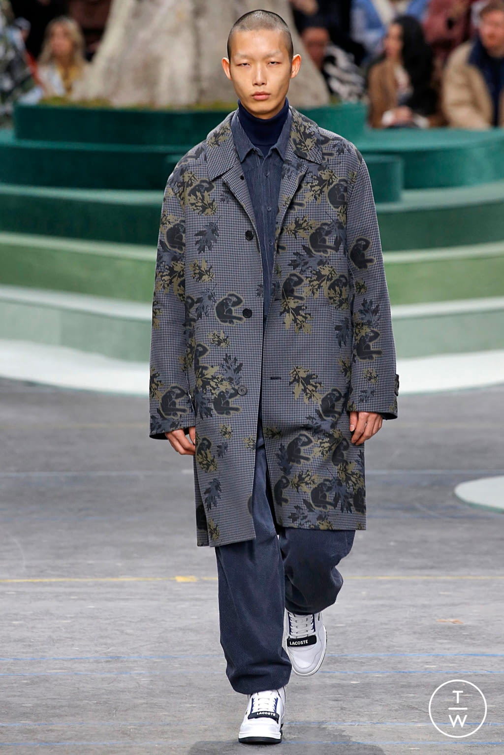 Fashion Week Paris Fall/Winter 2018 look 50 from the Lacoste collection 女装