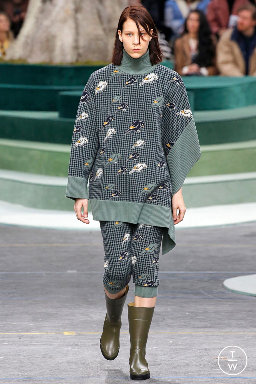 Fashion Week Paris Fall/Winter 2018 look 51 from the Lacoste collection 女装