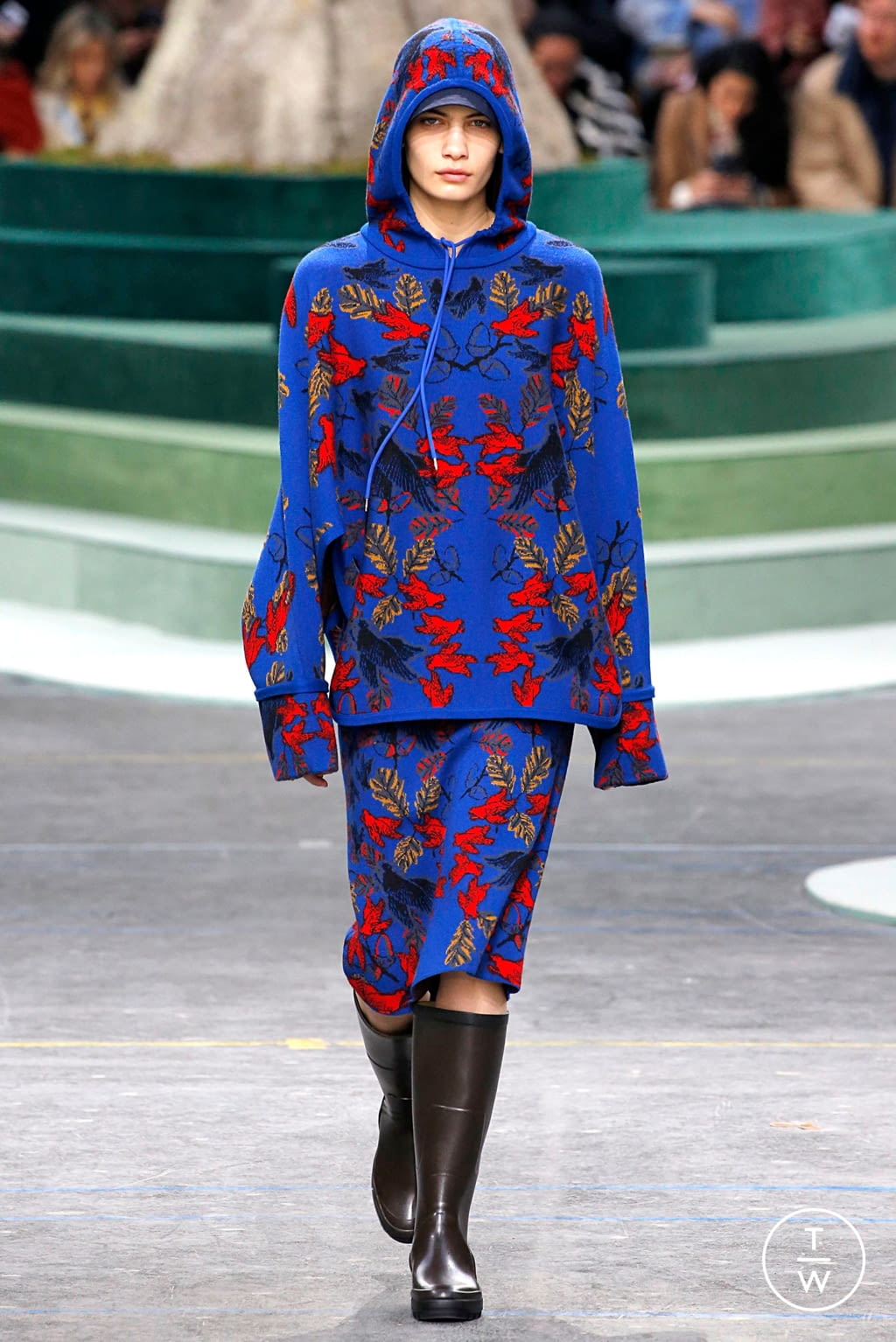 Fashion Week Paris Fall/Winter 2018 look 57 from the Lacoste collection 女装