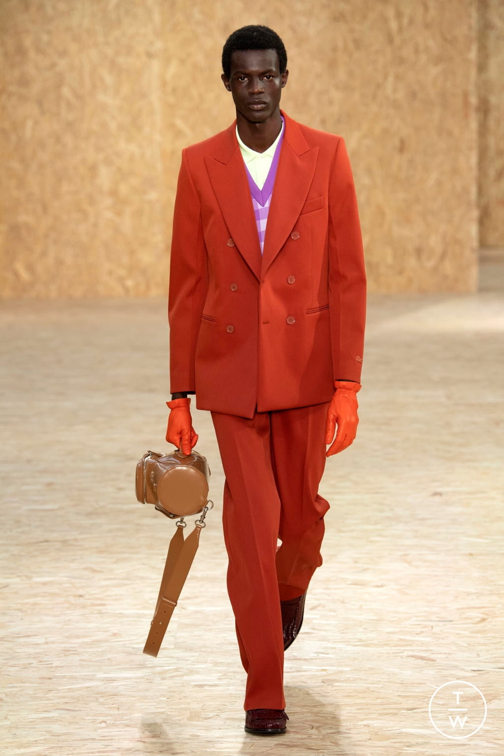 Fashion Week Paris Fall/Winter 2020 look 29 from the Lacoste collection womenswear