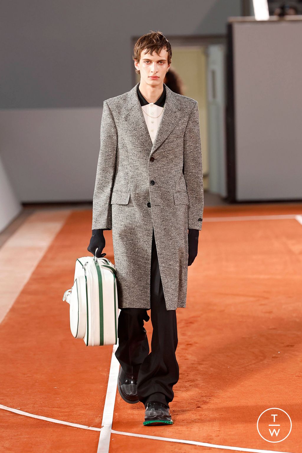 Fashion Week Paris Fall/Winter 2024 look 10 from the Lacoste collection 女装