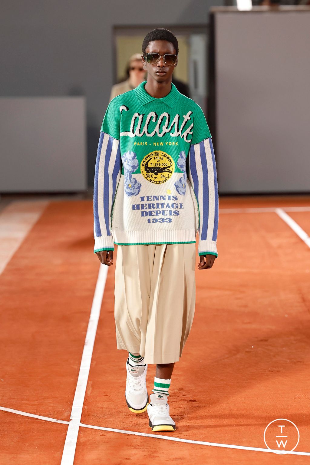 Fashion Week Paris Fall/Winter 2024 look 29 from the Lacoste collection 女装