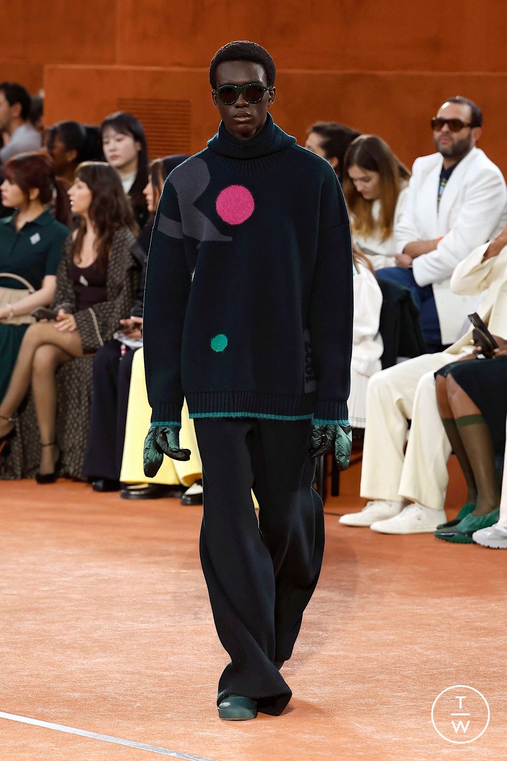 Fashion Week Paris Fall/Winter 2025 look 31 from the Lacoste collection womenswear