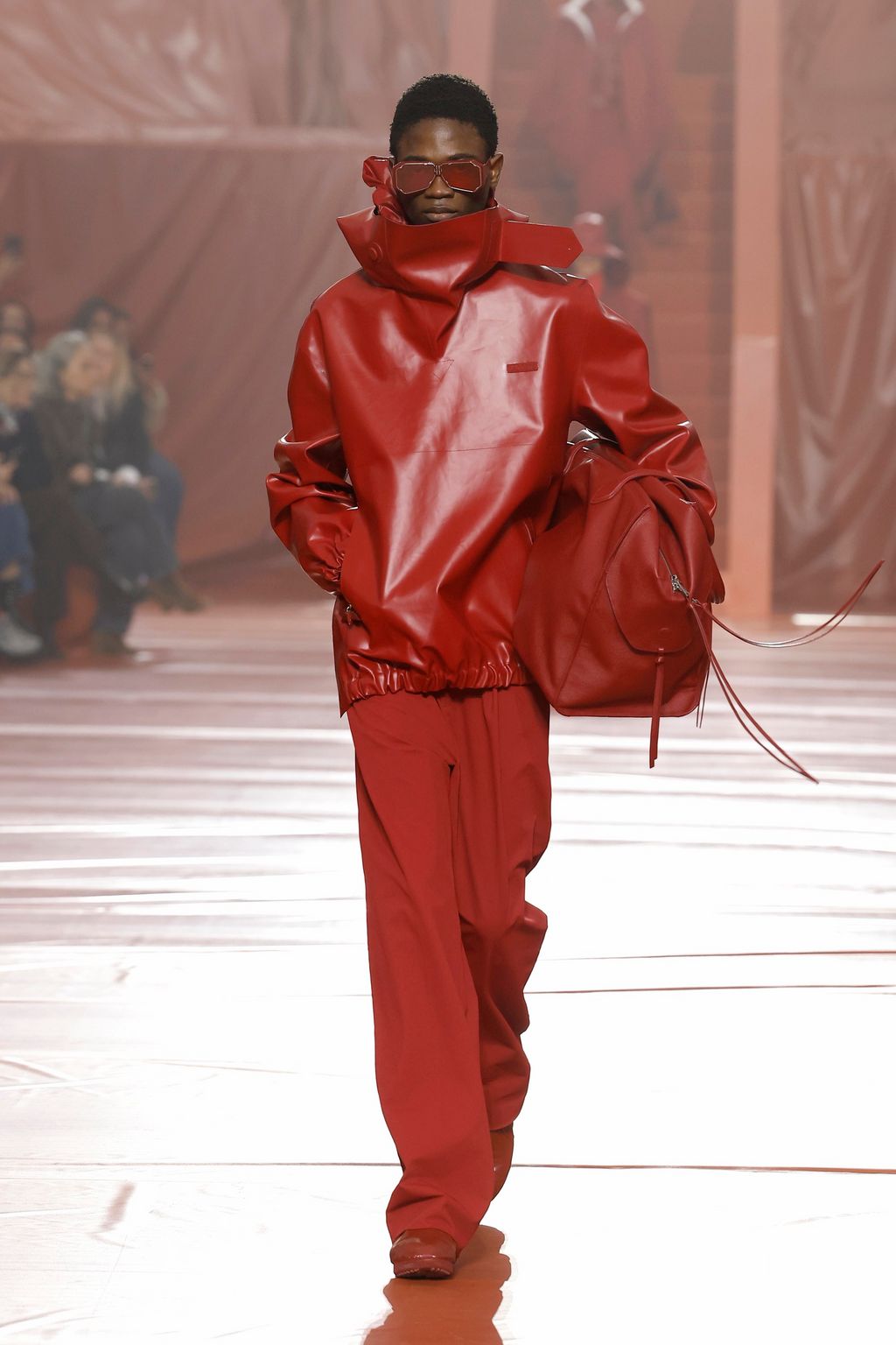 Fashion Week Paris Fall/Winter 2026 look 10 from the Lacoste collection 女装