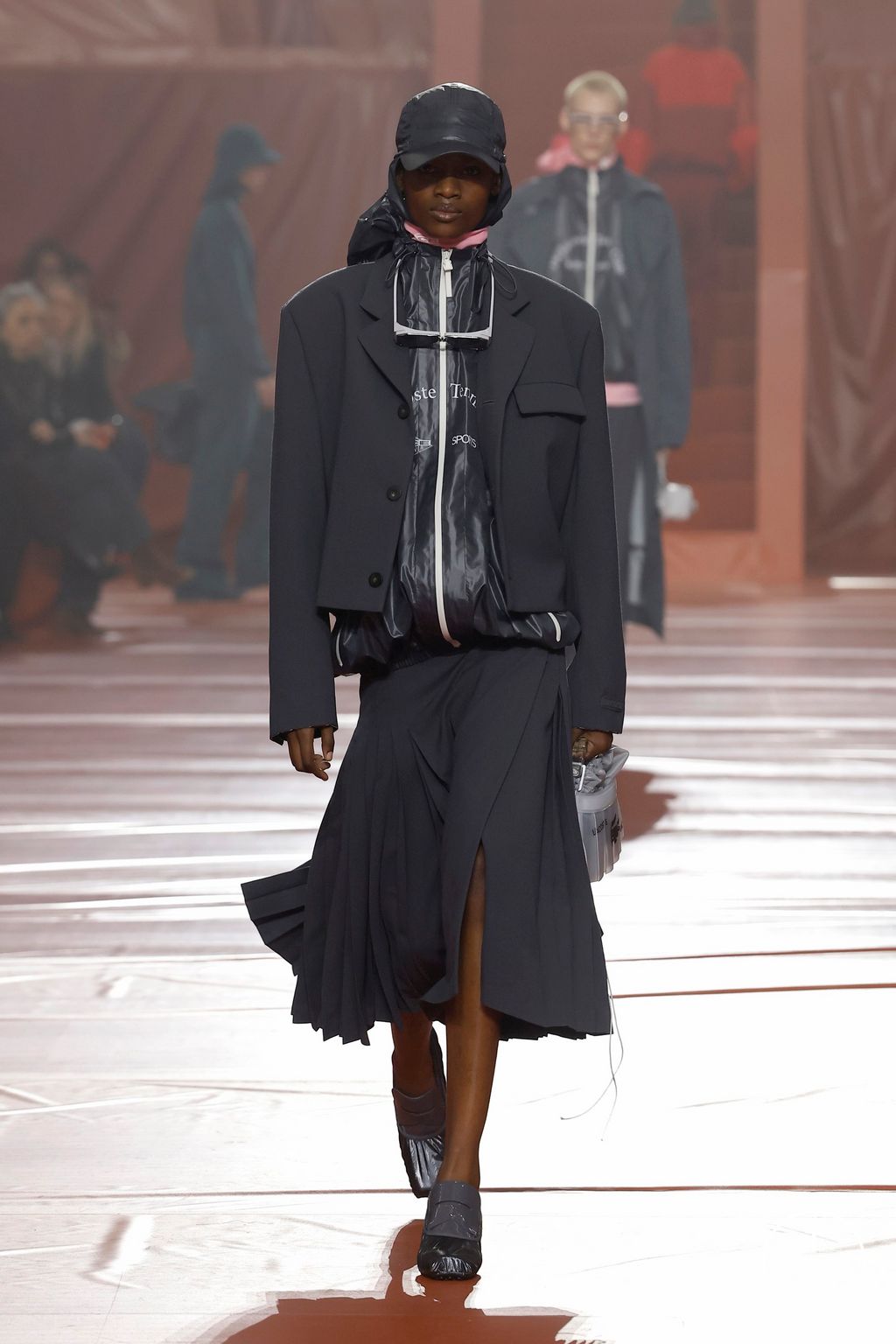 Fashion Week Paris Fall/Winter 2026 look 25 from the Lacoste collection 女装