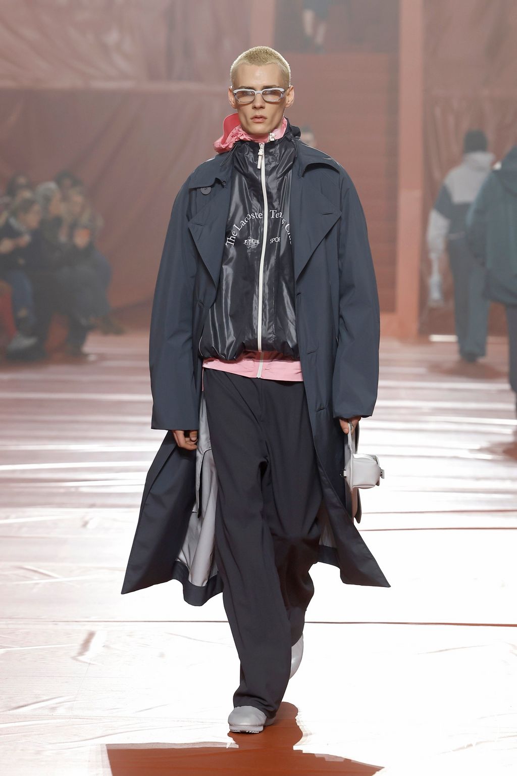 Fashion Week Paris Fall/Winter 2026 look 26 from the Lacoste collection womenswear