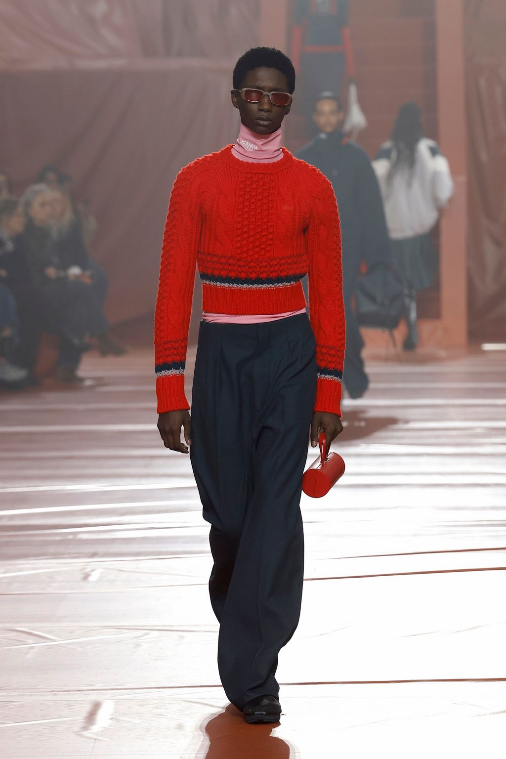 Fashion Week Paris Fall/Winter 2026 look 29 de la collection Lacoste womenswear