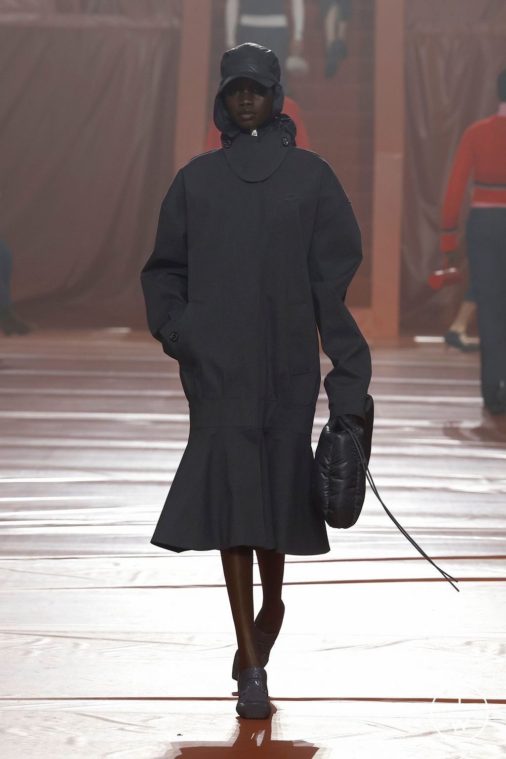 Fashion Week Paris Fall/Winter 2026 look 37 de la collection Lacoste womenswear