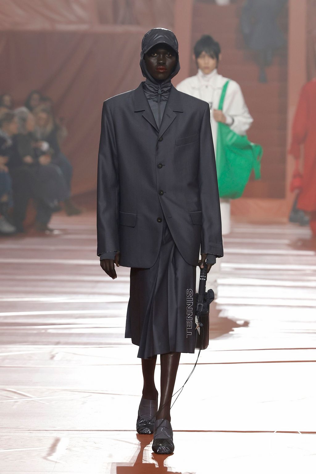 Fashion Week Paris Fall/Winter 2026 look 47 from the Lacoste collection womenswear