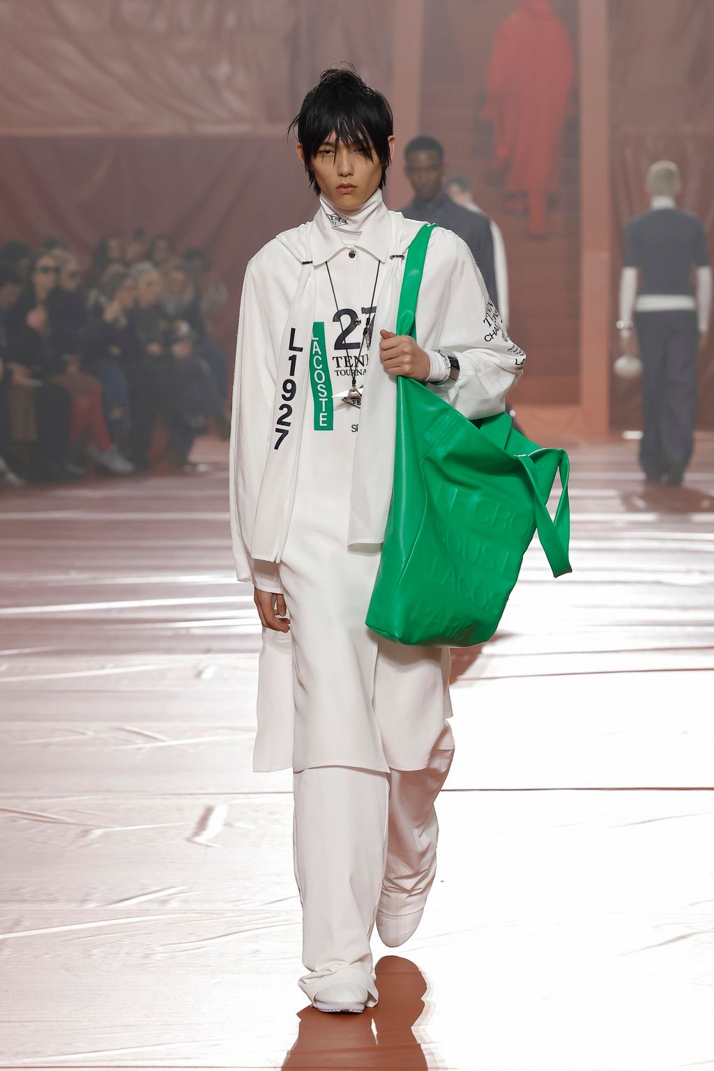 Fashion Week Paris Fall/Winter 2026 look 48 from the Lacoste collection 女装