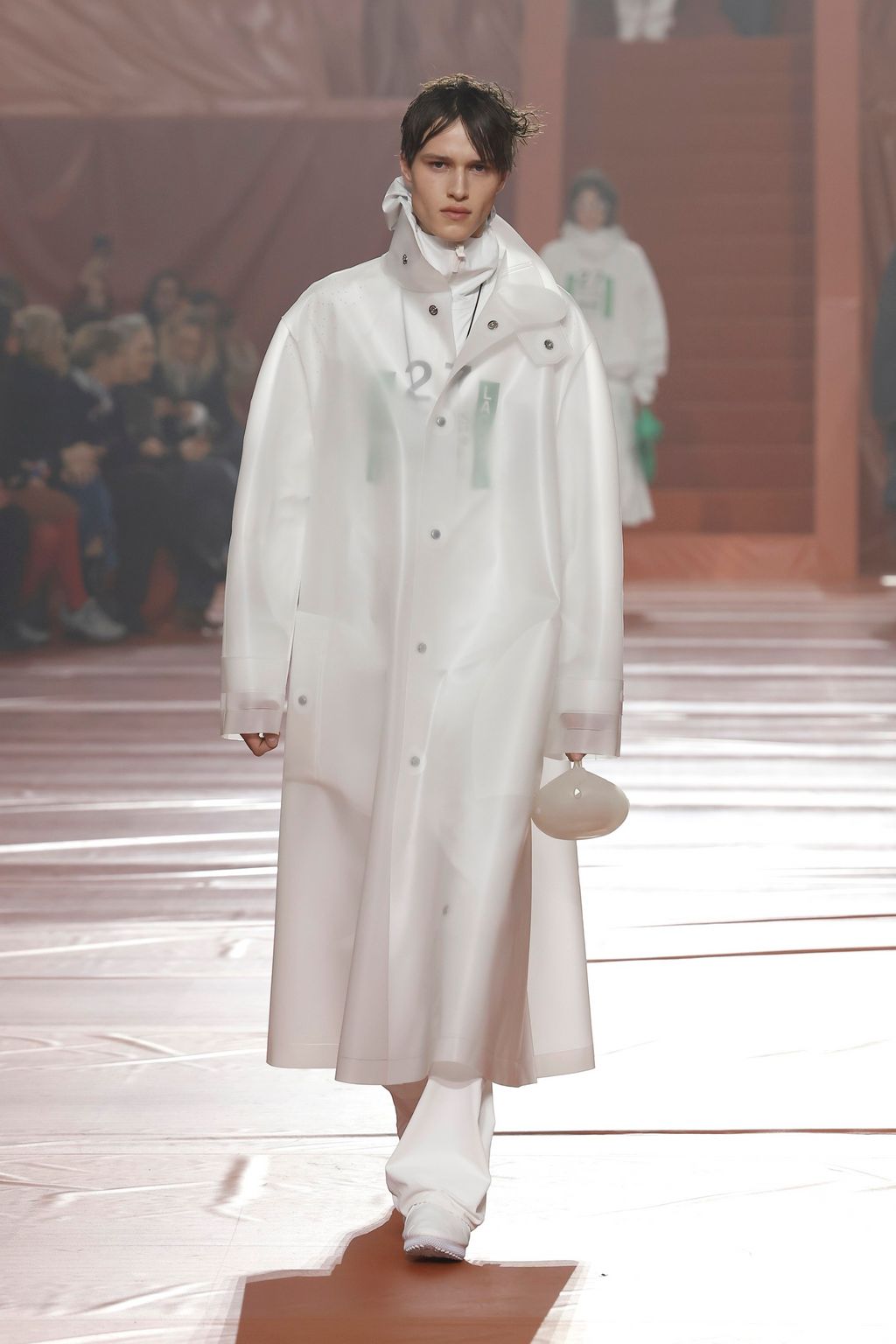 Fashion Week Paris Fall/Winter 2026 look 50 from the Lacoste collection 女装
