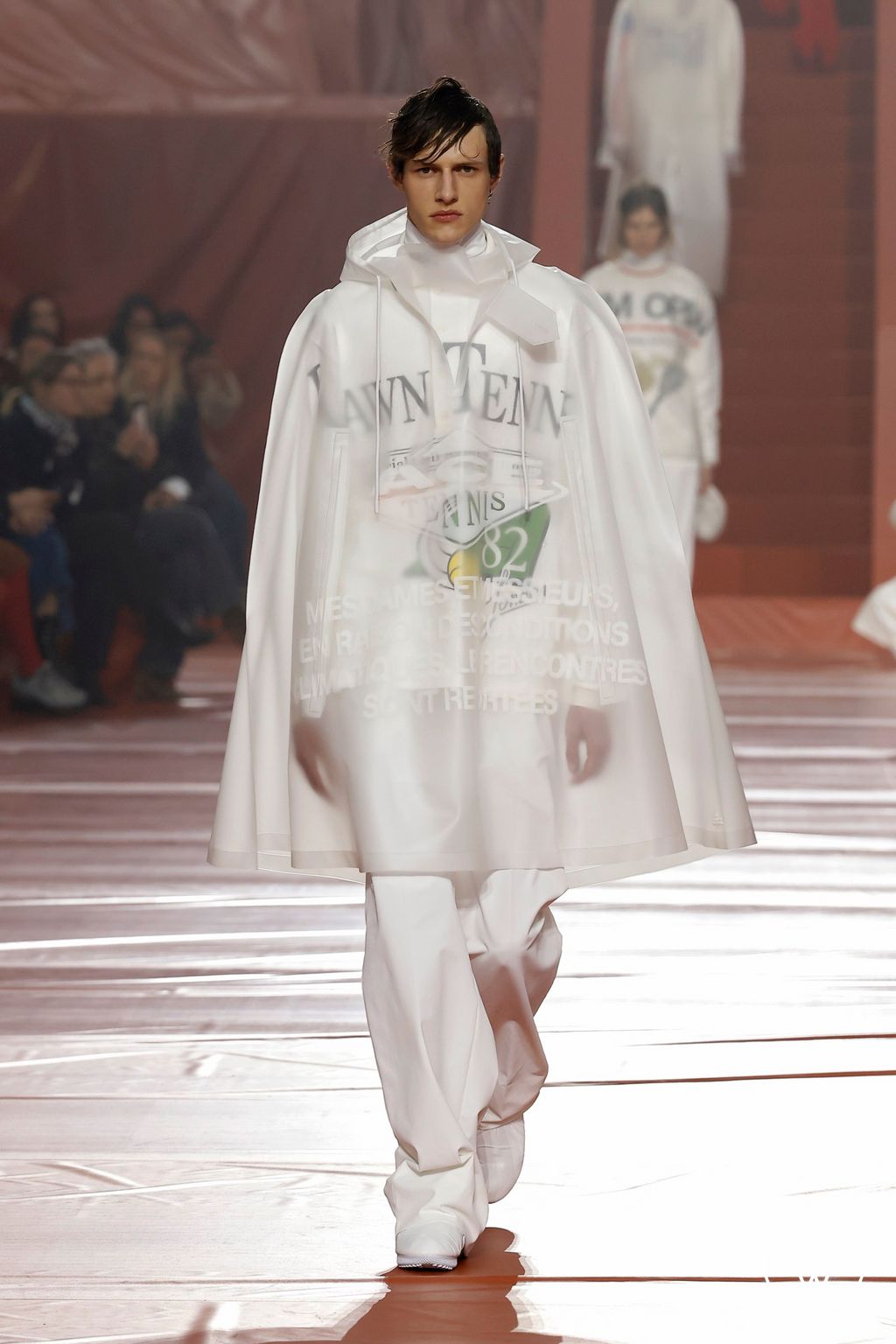 Fashion Week Paris Fall/Winter 2026 look 52 from the Lacoste collection womenswear