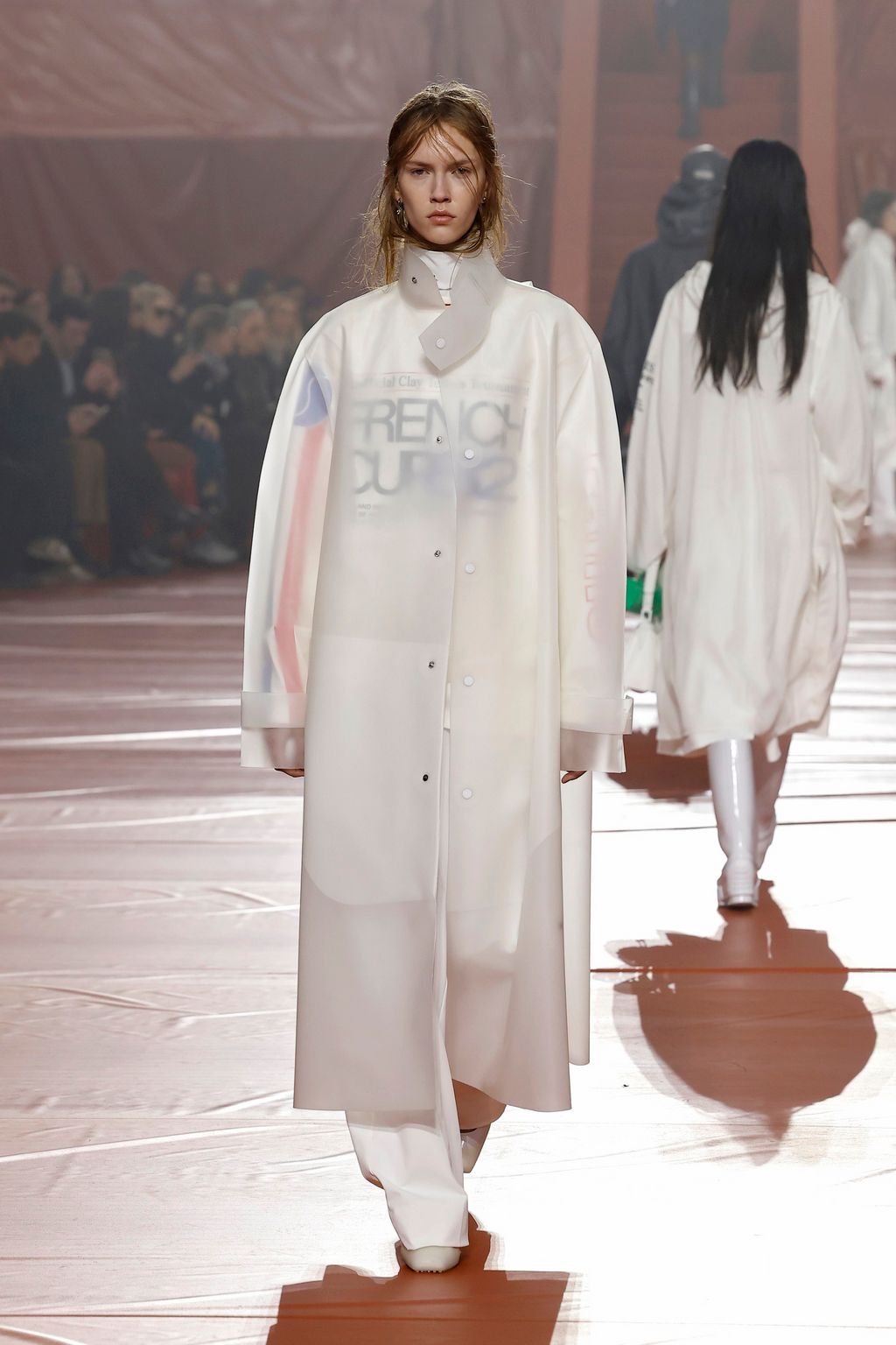 Fashion Week Paris Fall/Winter 2026 look 54 from the Lacoste collection womenswear