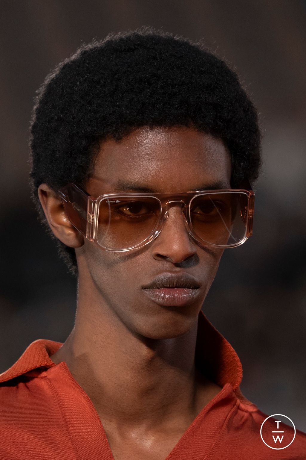 Fashion Week Paris Fall/Winter 2024 look 64 from the Lacoste collection womenswear accessories