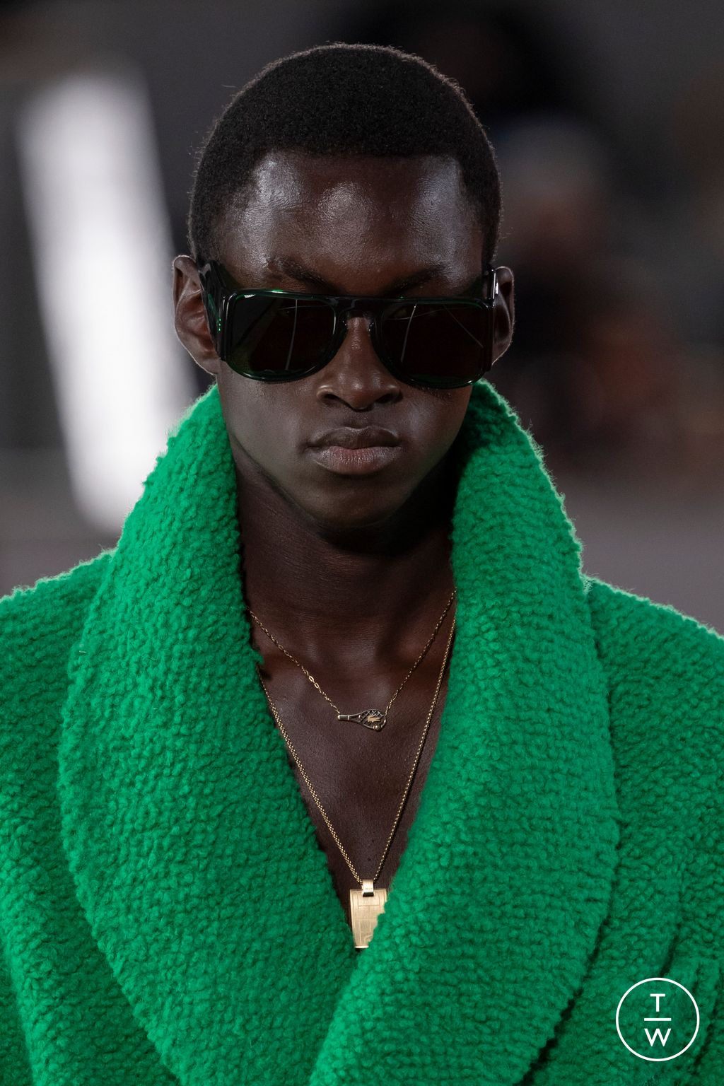 Fashion Week Paris Fall/Winter 2024 look 67 from the Lacoste collection womenswear accessories