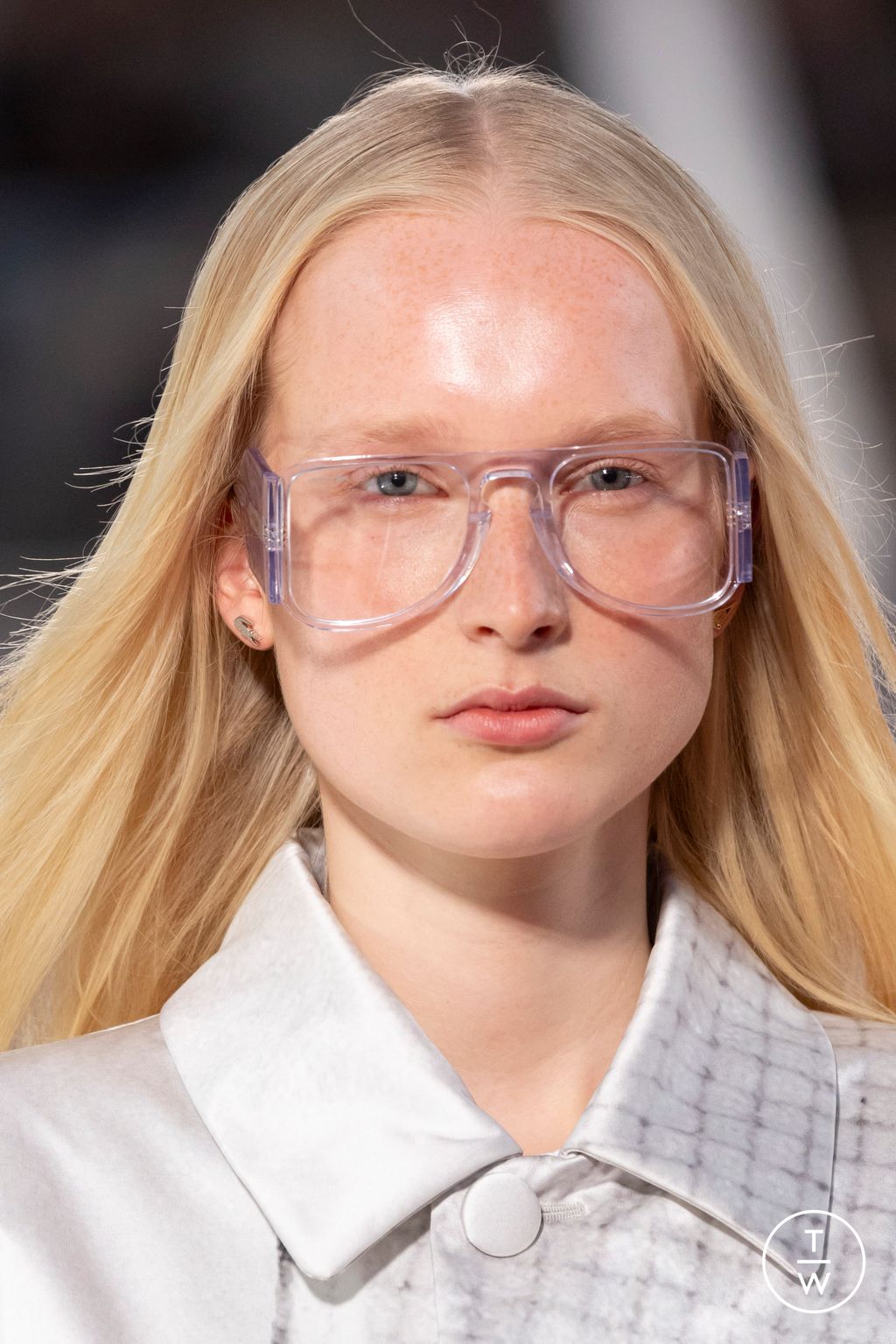 Fashion Week Paris Fall/Winter 2024 look 52 from the Lacoste collection womenswear accessories