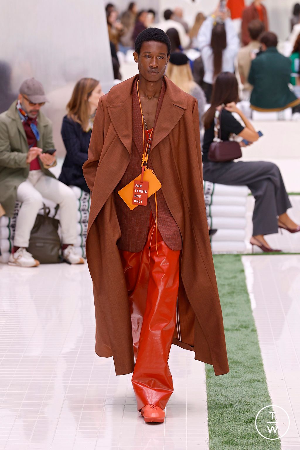 Fashion Week Paris Spring/Summer 2026 look 4 from the Lacoste collection womenswear
