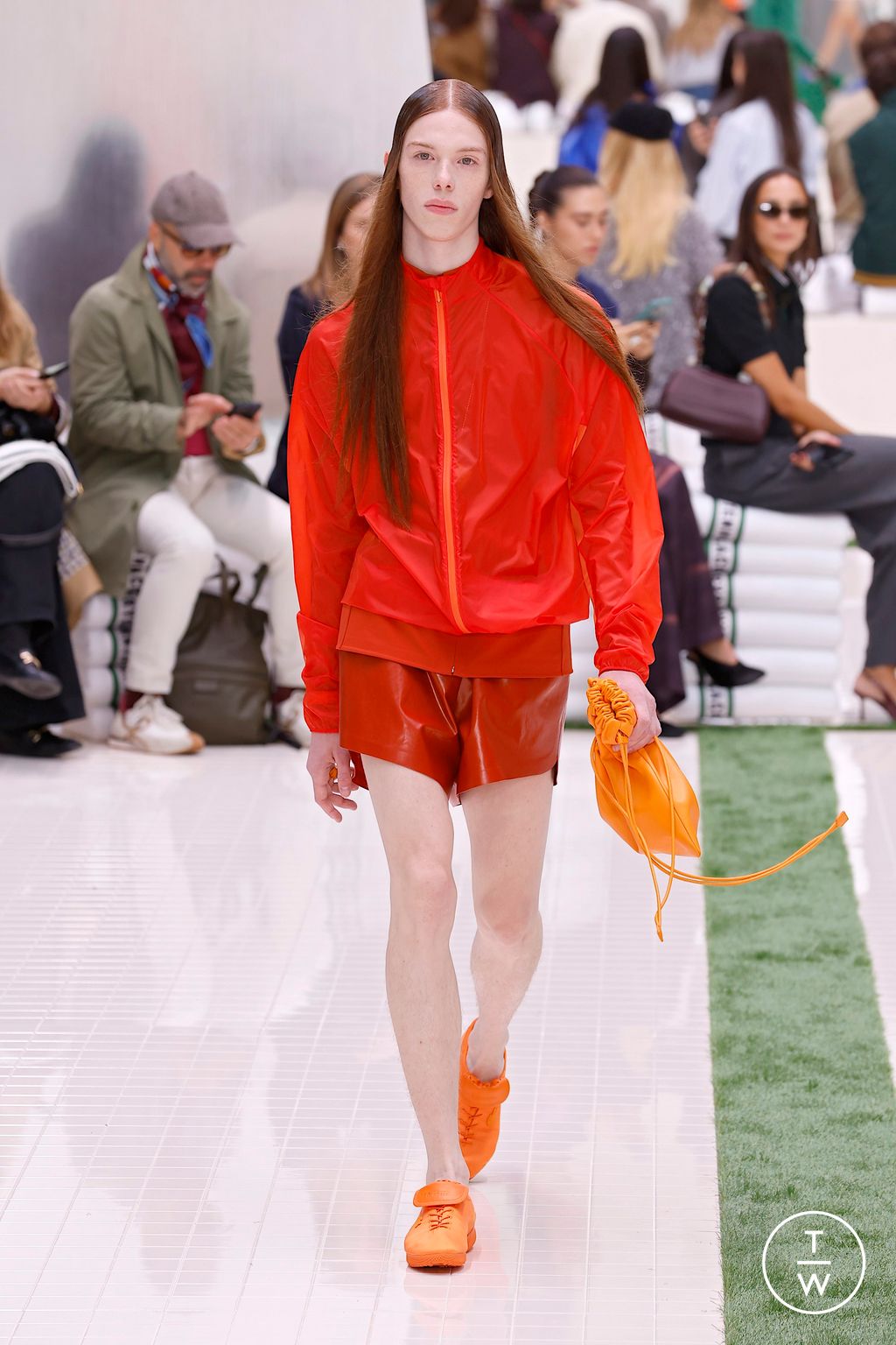 Fashion Week Paris Spring/Summer 2026 look 18 from the Lacoste collection womenswear