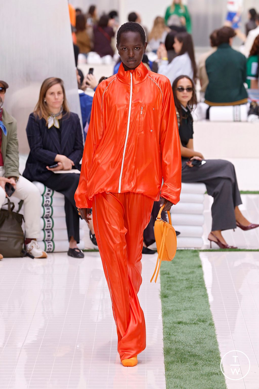 Fashion Week Paris Spring/Summer 2026 look 19 from the Lacoste collection womenswear