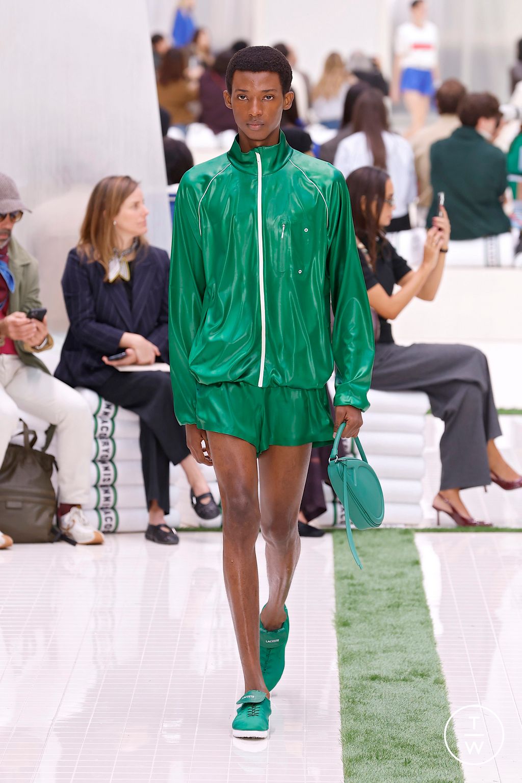 Fashion Week Paris Spring/Summer 2026 look 20 from the Lacoste collection womenswear