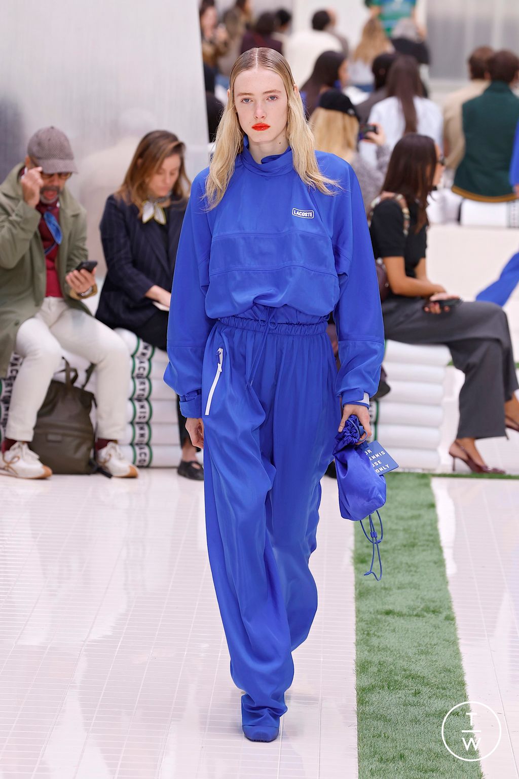 Fashion Week Paris Spring/Summer 2026 look 26 from the Lacoste collection womenswear