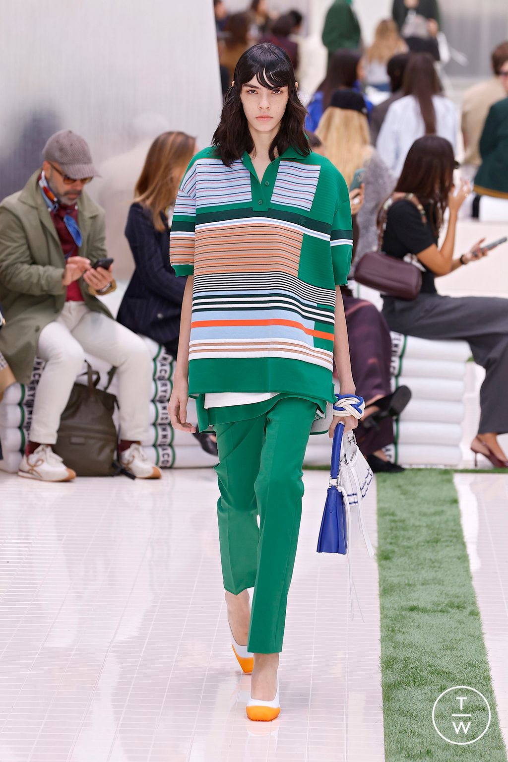 Fashion Week Paris Spring/Summer 2026 look 29 from the Lacoste collection womenswear