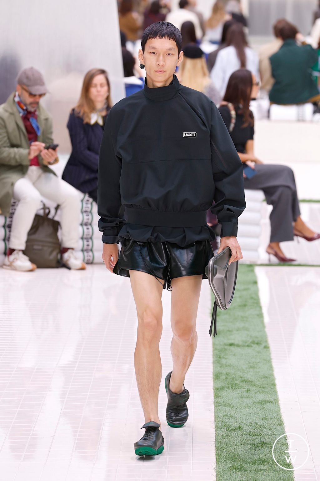Fashion Week Paris Spring/Summer 2026 look 38 from the Lacoste collection womenswear