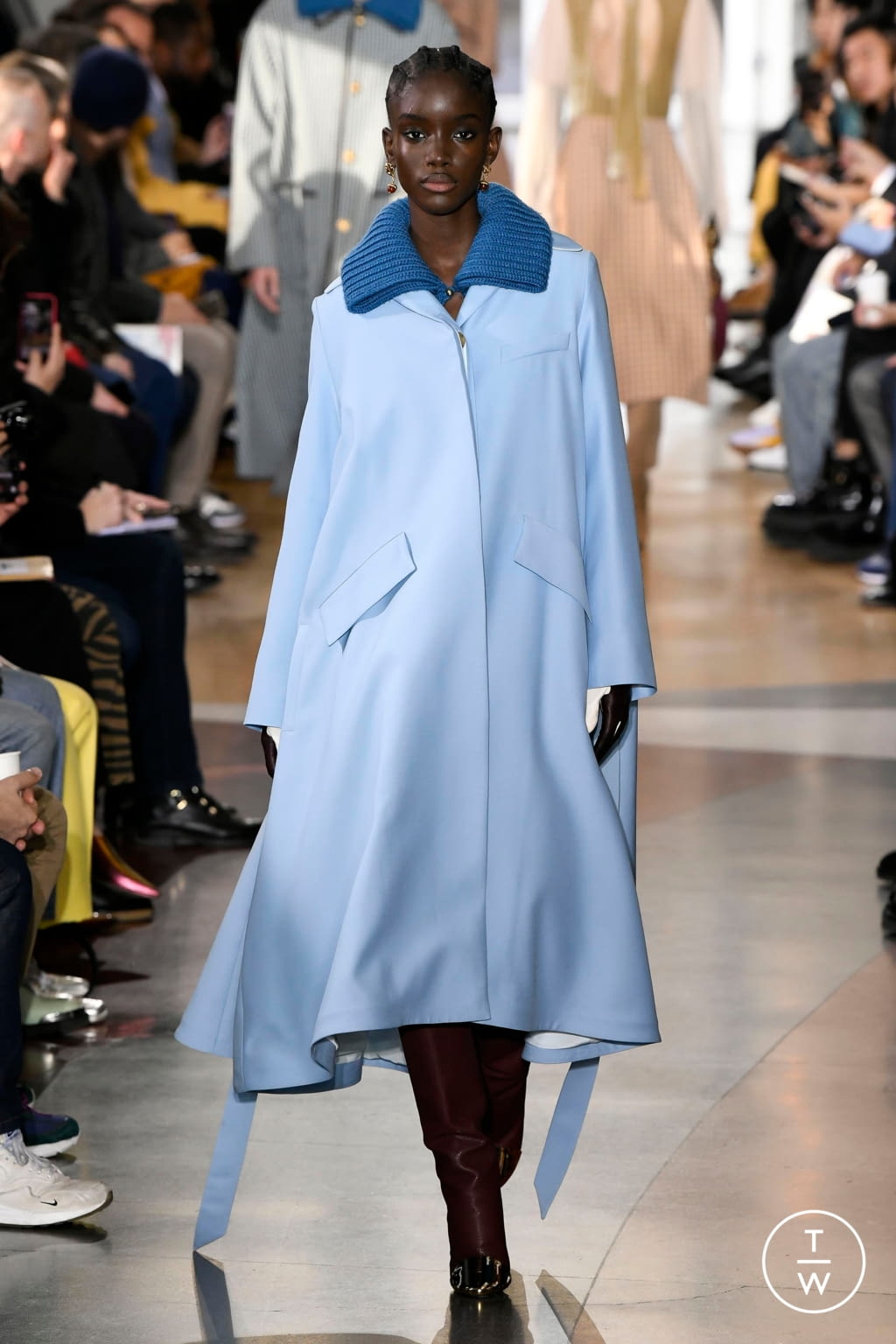 Fashion Week Paris Fall/Winter 2020 look 5 de la collection Lanvin menswear