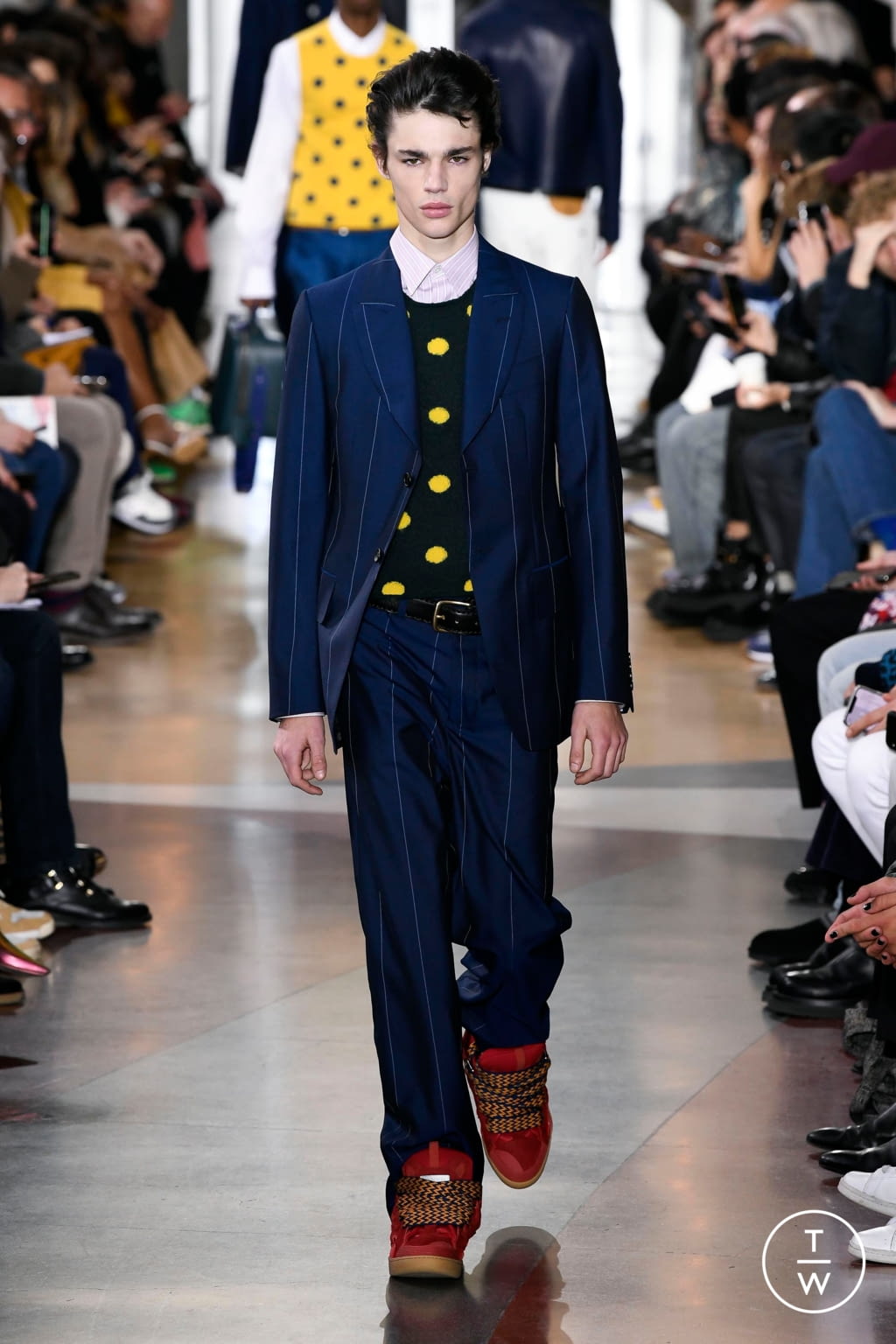 Fashion Week Paris Fall/Winter 2020 look 31 de la collection Lanvin menswear