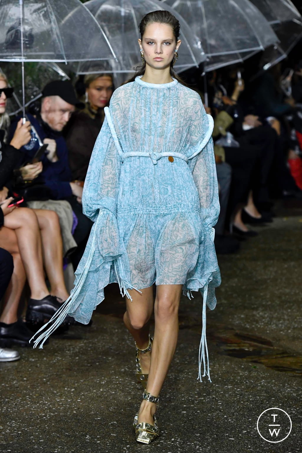 Fashion Week Paris Spring/Summer 2020 look 58 from the Lanvin collection womenswear