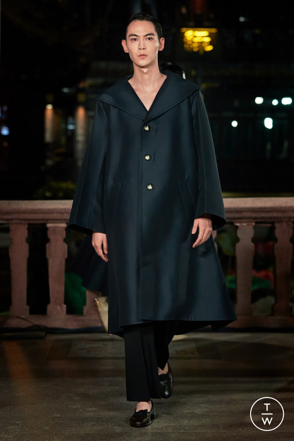 Fashion Week Paris Spring/Summer 2021 look 11 from the Lanvin collection 女装