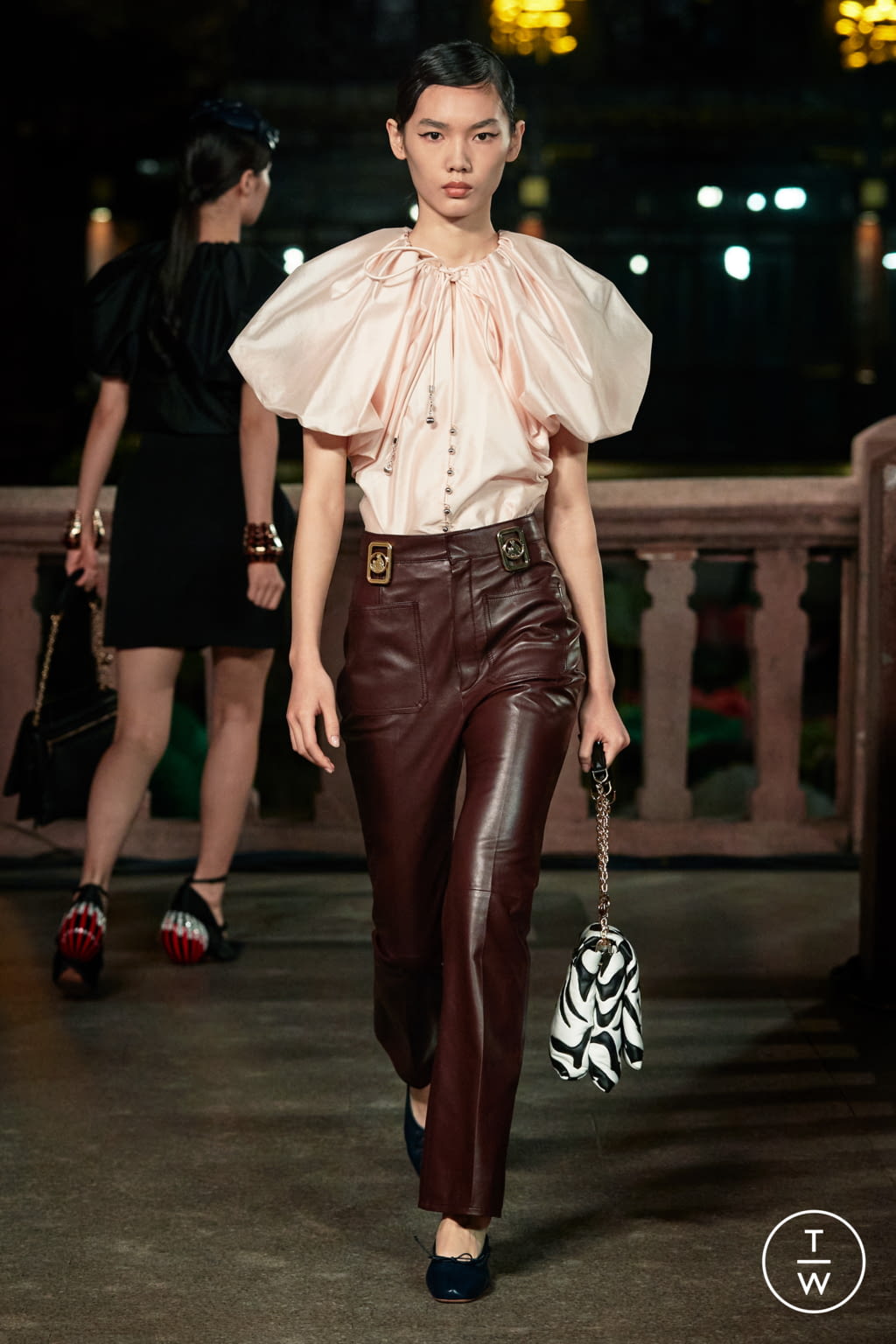 Fashion Week Paris Spring/Summer 2021 look 17 from the Lanvin collection womenswear