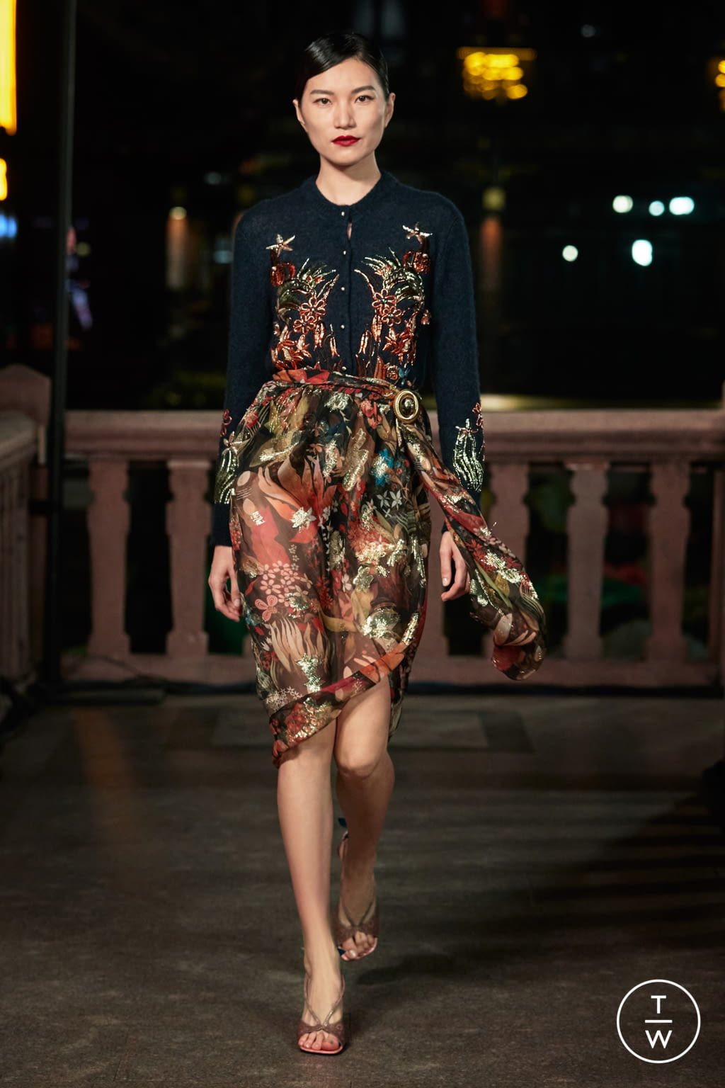 Fashion Week Paris Spring/Summer 2021 look 39 from the Lanvin collection 女装