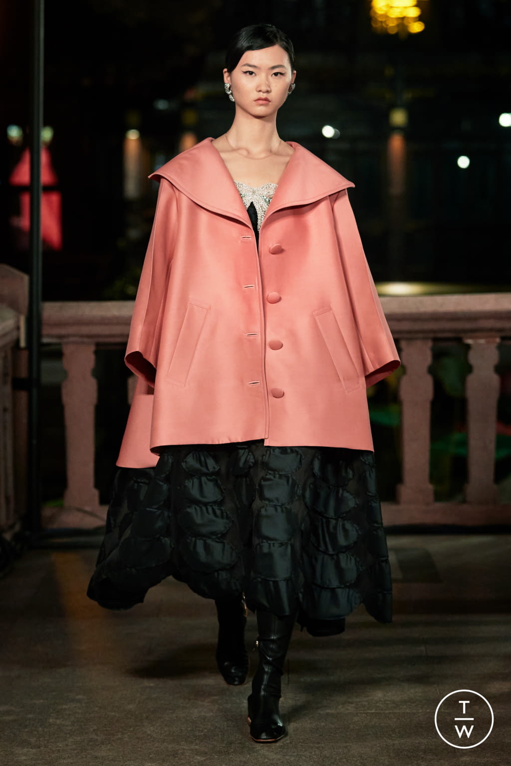 Fashion Week Paris Spring/Summer 2021 look 5 from the Lanvin collection 女装