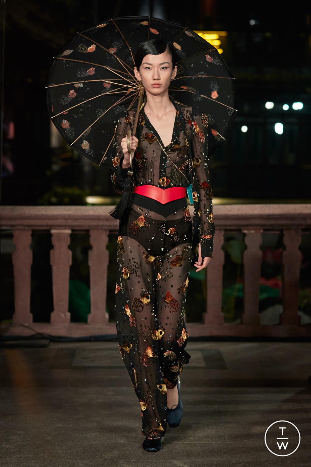 Fashion Week Paris Spring/Summer 2021 look 52 from the Lanvin collection 女装